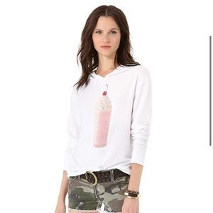 Wildfox strawberry shake hoodie